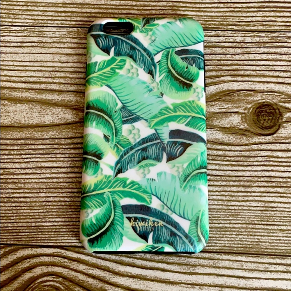 Banana leaf matte iPhone 6 Plus case